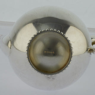 Kanne Trauben aus 925 Silber, nachhaltiger second hand Schmuck perfekt aufgearbeitet