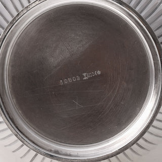 Kanne Schleifen aus 800 Silber, nachhaltiger second hand Schmuck perfekt aufgearbeitet