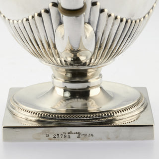 T. Müller Kanne Queen Anne aus 800 Silber, nachhaltiger second hand Schmuck perfekt aufgearbeitet