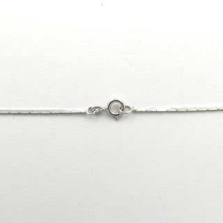 Kette mit Brillantanhänger aus 585 Weißgold, nachhaltiger second hand Schmuck perfekt aufgearbeitet