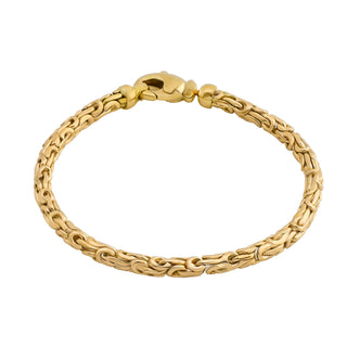 Königsarmband aus 750 Gelbgold, nachhaltiger second hand Schmuck perfekt aufgearbeitet