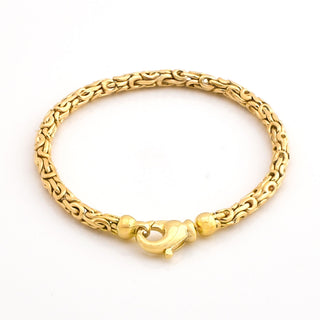 Königsarmband aus 750 Gelbgold, nachhaltiger second hand Schmuck perfekt aufgearbeitet