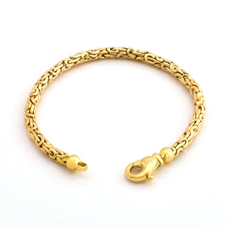 Königsarmband aus 750 Gelbgold, nachhaltiger second hand Schmuck perfekt aufgearbeitet