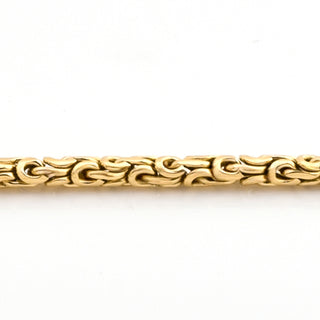 Königsarmband aus 750 Gelbgold, nachhaltiger second hand Schmuck perfekt aufgearbeitet