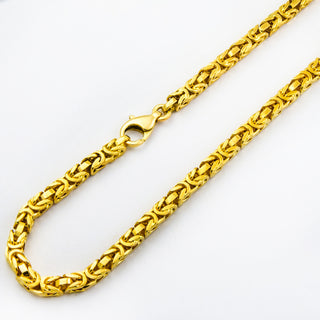 Königskette aus 750 Gelbgold, 72,5cm, nachhaltiger second hand Schmuck perfekt aufgearbeitet