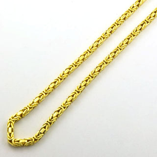 Königskette aus 585 Gelbgold, nachhaltiger second hand Schmuck perfekt aufgearbeitet