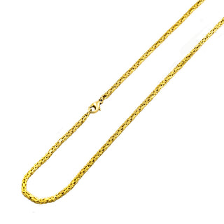 Königskette aus 585 Gelbgold, nachhaltiger second hand Schmuck perfekt aufgearbeitet