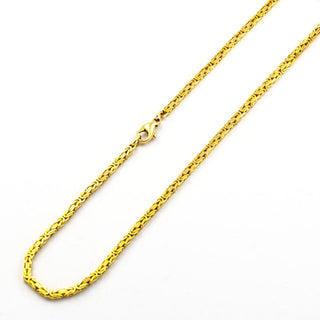 Königskette aus 585 Gelbgold, nachhaltiger second hand Schmuck perfekt aufgearbeitet