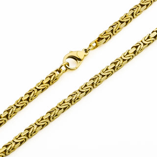 Königskette aus 750 Gelbgold, nachhaltiger second hand Schmuck perfekt aufgearbeitet