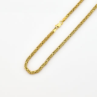 Königskette aus 750 Gelbgold, nachhaltiger second hand Schmuck perfekt aufgearbeitet