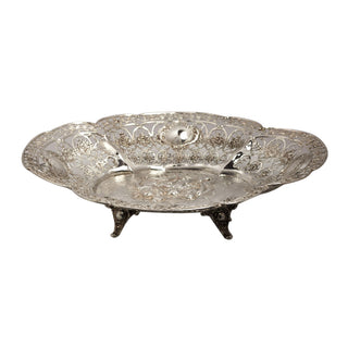 Korb aus 800 Silber, nachhaltiger second hand Schmuck perfekt aufgearbeitet