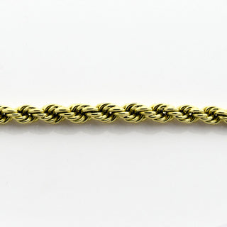 Kordelkette aus 585 Gelbgold, nachhaltiger second hand Schmuck perfekt aufgearbeitet