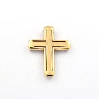 Diamantanhänger aus 585 Gelb- und Weißgold, nachhaltiger second hand Schmuck perfekt aufgearbeitet