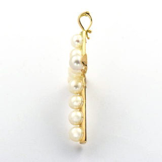 Perlenanhänger aus 585 Gelbgold, nachhaltiger second hand Schmuck perfekt aufgearbeitet