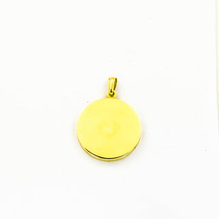 Medaillon aus 585 Gelbgold, nachhaltiger second hand Schmuck perfekt aufgearbeitet