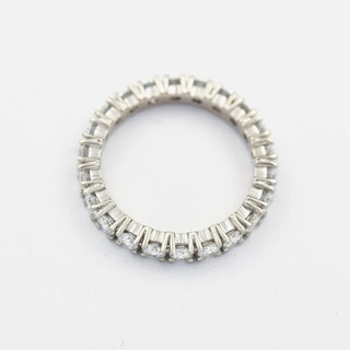 Brillantring aus 750 Weißgold, nachhaltiger second hand Schmuck perfekt aufgearbeitet