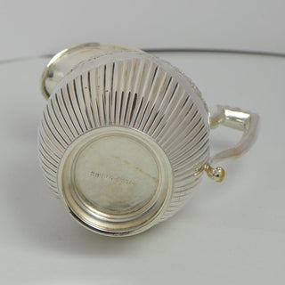 Milchkanne Schleifen aus 800 Silber, nachhaltiger second hand Schmuck perfekt aufgearbeitet