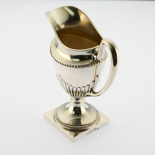 E. Goldschmidt Milchkanne Queen Anne aus 800 Silber, nachhaltiger second hand Schmuck perfekt aufgearbeitet
