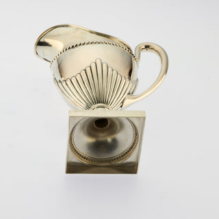 E. Goldschmidt Milchkanne Queen Anne aus 800 Silber, nachhaltiger second hand Schmuck perfekt aufgearbeitet
