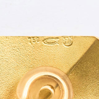 Ohrclips aus 950 Platin/Gold, nachhaltiger second hand Schmuck perfekt aufgearbeitet