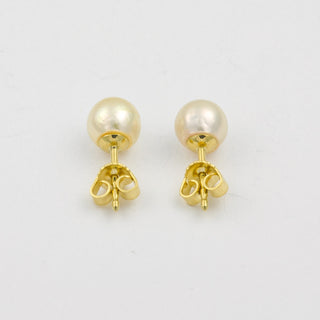 Perohrstecker aus 585 Gelbgold, nachhaltiger second hand Schmuck perfekt aufgearbeitet