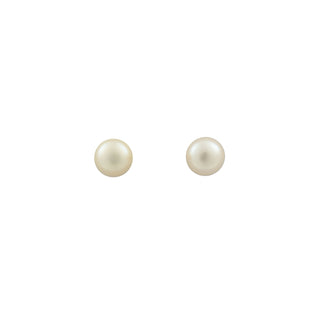 Perlenohrstecker aus 585 Gelbgold, nachhaltiger second hand Schmuck perfekt aufgearbeitet