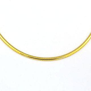 Omegareif aus 585 Gelbgold, nachhaltiger second hand Schmuck perfekt aufgearbeitet