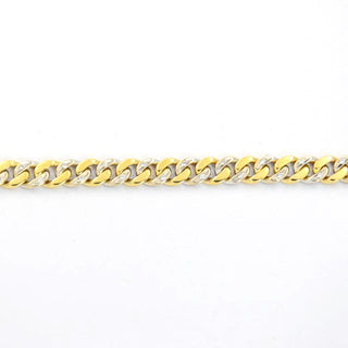 Brillantarmband aus 585 Gelb- und Weißgold, nachhaltiger second hand Schmuck perfekt aufgearbeitet