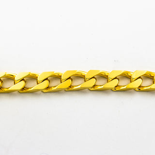 Panzerarmband aus 750 Gelbgold, nachhaltiger second hand Schmuck perfekt aufgearbeitet