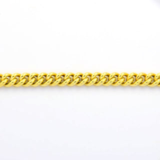 Panzerarmband aus 585 Gelbgold, nachhaltiger second hand Schmuck perfekt aufgearbeitet