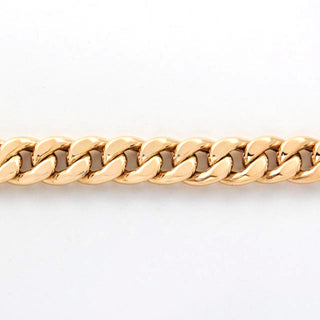 Panzerarmband aus 750 Gelbgold, nachhaltiger second hand Schmuck perfekt aufgearbeitet