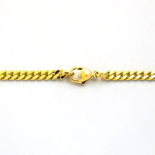 Saphirkette aus 585 Gelbgold, nachhaltiger second hand Schmuck perfekt aufgearbeitet