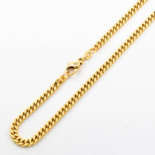 Balestra Panzerkette aus 750 Gelbgold, nachhaltiger second hand Schmuck perfekt aufgearbeitet