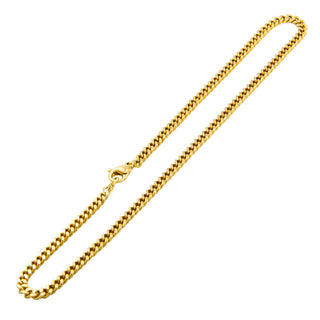 Panzerkette aus 585 Gelbgold, nachhaltiger second hand Schmuck perfekt aufgearbeitet