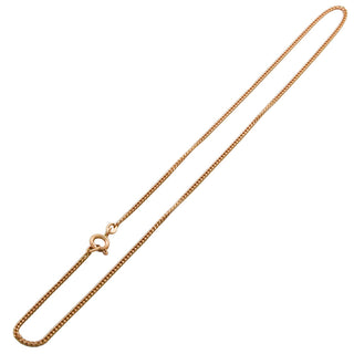 Panzerkette aus 583 Roségold, nachhaltiger second hand Schmuck perfekt aufgearbeitet
