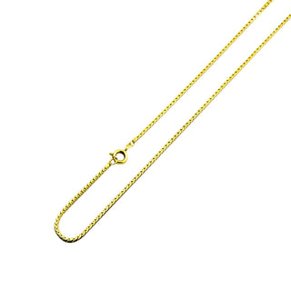 Phantasiekette aus 585 Gelbgold, 62cm, nachhaltiger second hand Schmuck perfekt aufgearbeitet