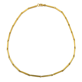 Phantasiekette aus 750 Gelbgold, nachhaltiger second hand Schmuck perfekt aufgearbeitet