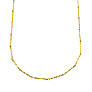 Phantasiekette aus 750 Gelbgold, nachhaltiger second hand Schmuck perfekt aufgearbeitet