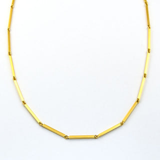 Phantasiekette aus 750 Gelbgold, nachhaltiger second hand Schmuck perfekt aufgearbeitet