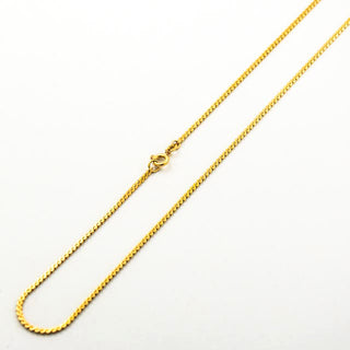 Phantasiekette aus 750 Gelbgold, nachhaltiger second hand Schmuck perfekt aufgearbeitet