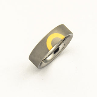 Niessing Ring in.love aus Edelstahl/Gold, neuwertig, nachhaltiger second hand Schmuck perfekt aufgearbeitet