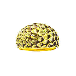 Ring aus 585 Gelbgold, nachhaltiger second hand Schmuck perfekt aufgearbeitet