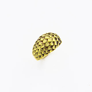 Ring aus 585 Gelbgold, nachhaltiger second hand Schmuck perfekt aufgearbeitet