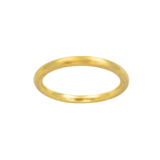 Ring aus 750 Gelbgold, nachhaltiger second hand Schmuck perfekt aufgearbeitet