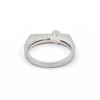 Brillantring aus 950 Platin, nachhaltiger second hand Schmuck perfekt aufgearbeitet