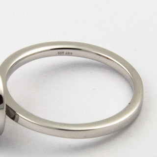 Brillantring aus 585 Weiß- und Roségold, nachhaltiger second hand Schmuck perfekt aufgearbeitet