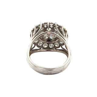 Ring aus 750 Weißgold mit Brillant, nachhaltiger second hand Schmuck perfekt aufgearbeitet