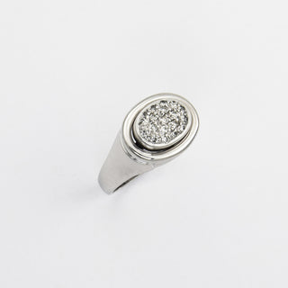 Christ Brillantring aus 750 Weißgold, nachhaltiger second hand Schmuck perfekt aufgearbeitet