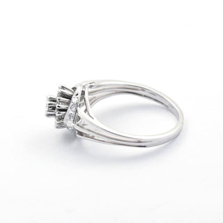 Brillantring aus 750 Weißgold mit Diamant, nachhaltiger second hand Schmuck perfekt aufgearbeitet