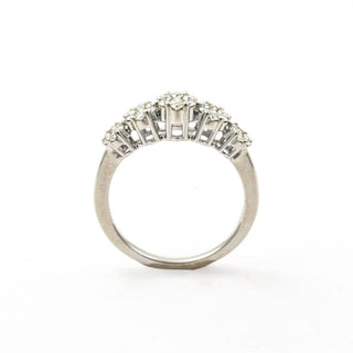 Moncara Brillantring aus 585 Weißgold, nachhaltiger second hand Schmuck perfekt aufgearbeitet